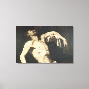 Nedstigning från kor canvastryck