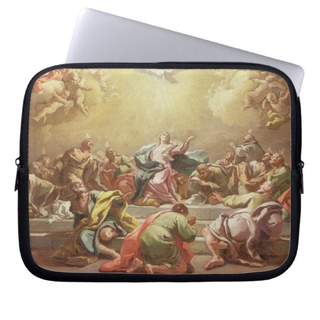 Nedstigningen av den heliga anden laptop sleeve (Framsidan)