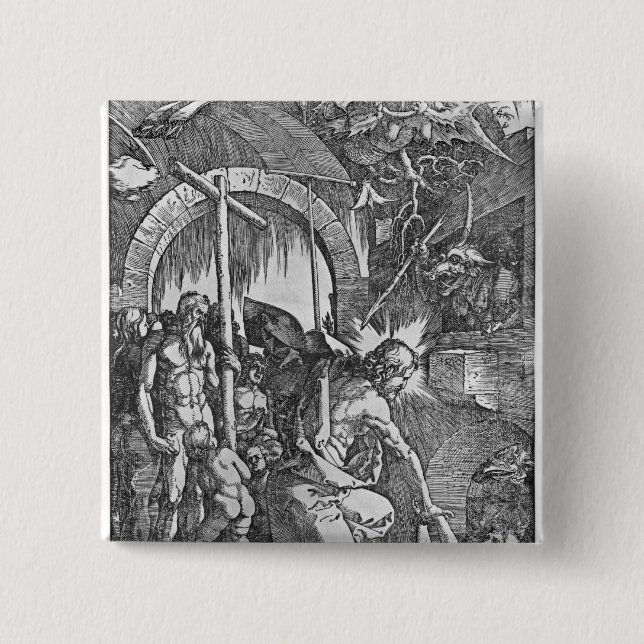 Nedstigningen av Kristus in i Limbo Knapp (Framsida)