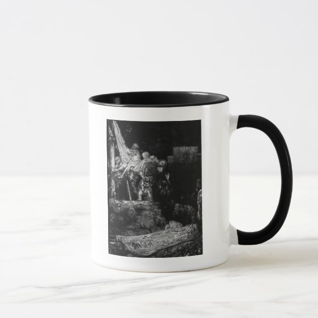 Nedstigningen från kor med en fackla, 1654 mugg (Höger)