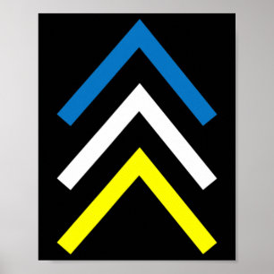 Nedsyndrom Tre kromosompilar Medvetenhet Mo Poster