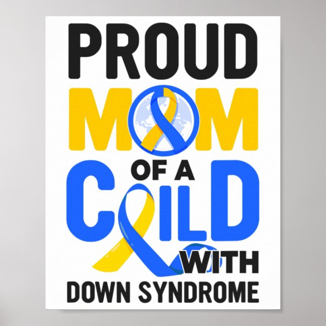 Nedsyndrome Awareness Mamma Poster (Framsidan)
