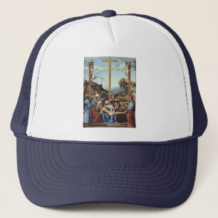 Nedtagningen av Jesus Kristus Helig Ikon Konst Keps