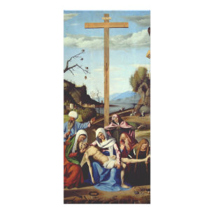 Nedtagningen av Jesus Kristus Helig Ikon Konst Reklamkort