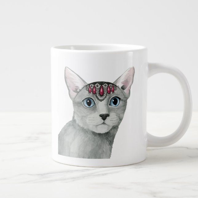 Nedton Cat | Bejeweled Jumbo Mugg (Höger)