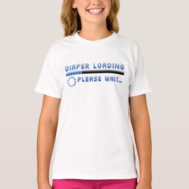 Nedtoning - vänta tee shirt (Framsida)