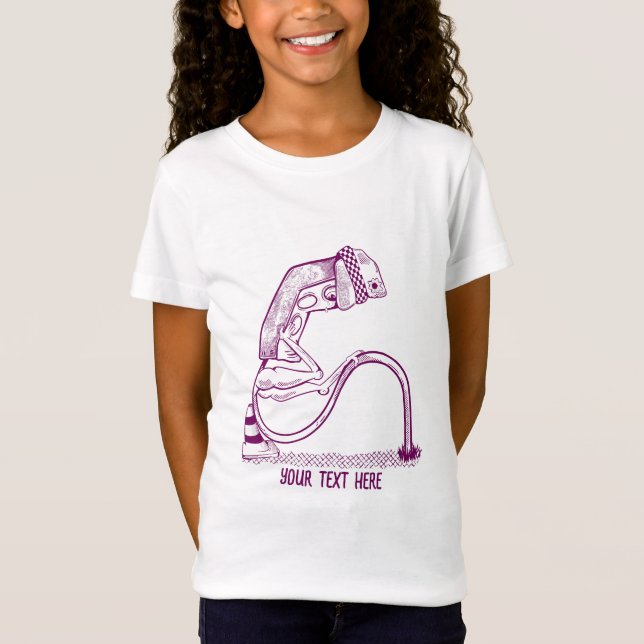 Nedtryckt trafikljus t shirt (Framsida)