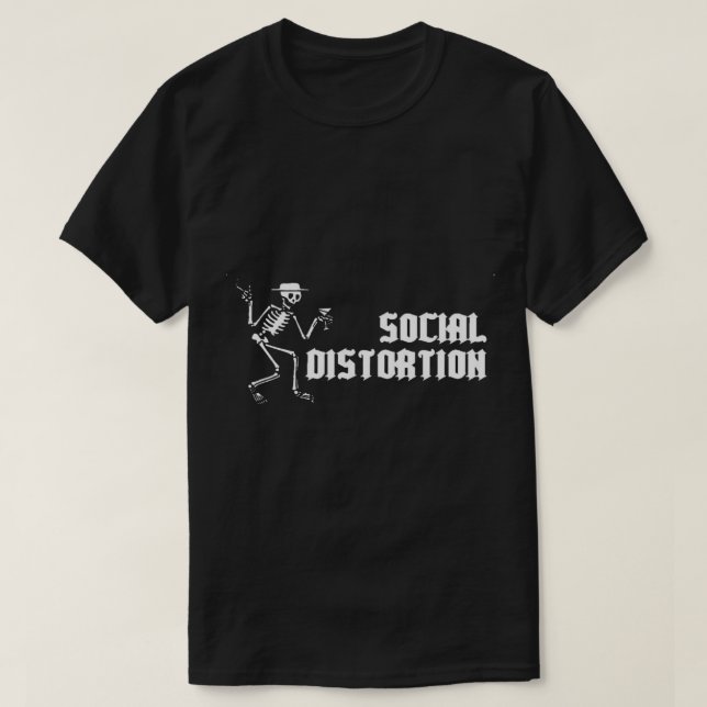 NEDVRIDNING AV social Essential T-Shirt (Design framsida)
