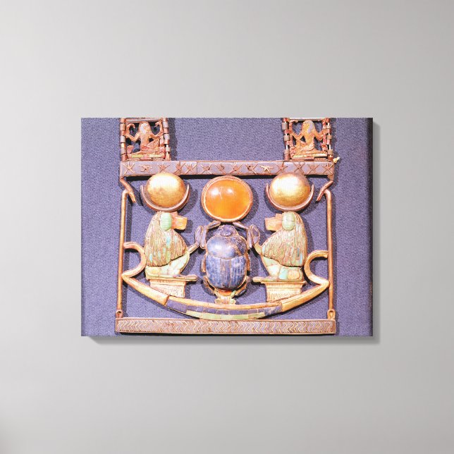 Neecklace of Stigning Sol, från grav i Canvastryck (Framsida)