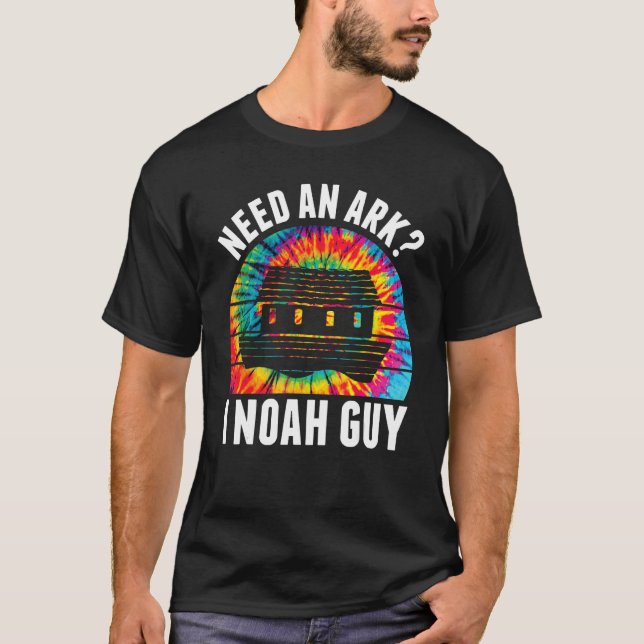 Need an Ark I Noah Guy  Jesus Bible Faith Christia T Shirt (Framsida)