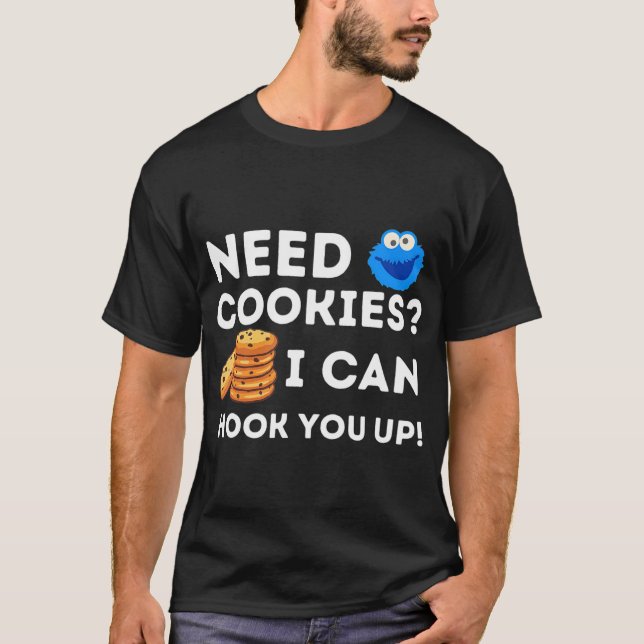Need Cookies I Can Hook You Up  Funny Baker T Shirt (Framsida)