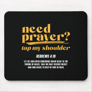 Need Prayer Tap My Shoulder Christian Manar Women Musmatta