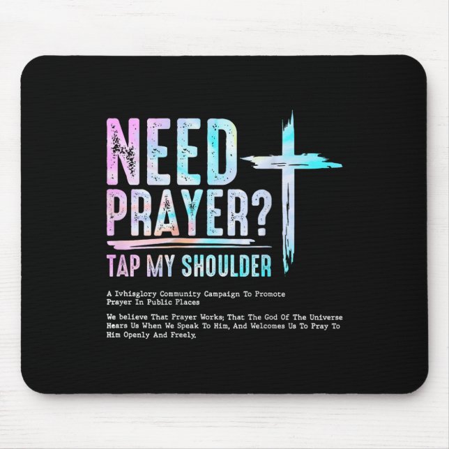 Need Prayer Tap My Shoulder Christian Manar Women  Musmatta (Framsidan)