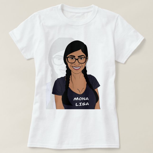 Needed Gifts Mia Khalifa Hockey Graphic For Fans T Shirt (Design framsida)