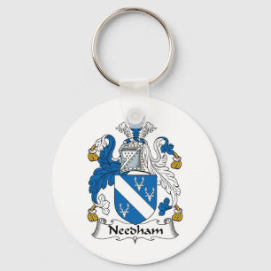 Needham familjvapensköld nyckelring