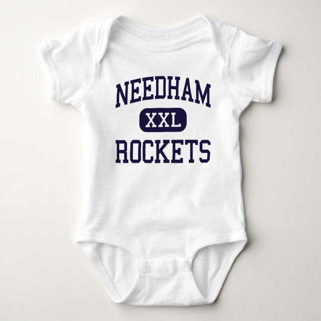 Needham - raket - kick - Needham Massachusetts T Shirt (Framsida)