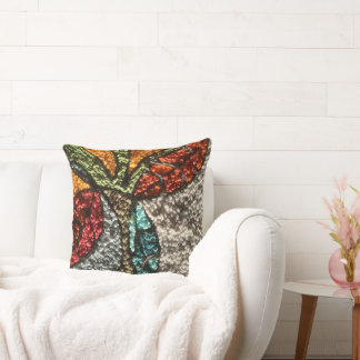 needle punch design fall design/pillow kudde