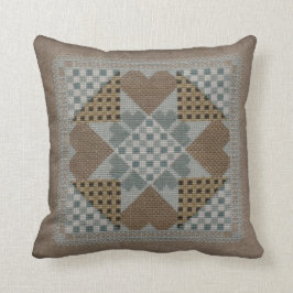 Needlepointdekorativ kudde