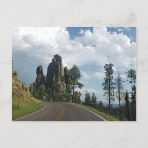 Needles Highway-vy, South Dakota Vykort