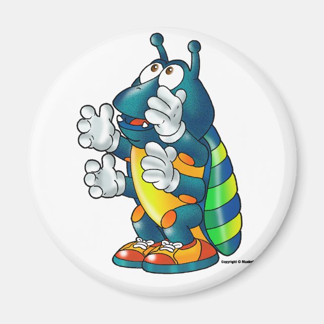 NEEDY KRYP MAGNET (Framsidan)