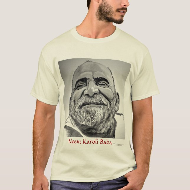 Neem Karoli Baba T-shirt (Framsida)