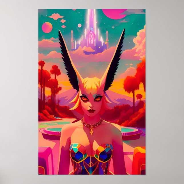 Neena, Belle från Cannibal Pixies lilla Poster (Framsidan)