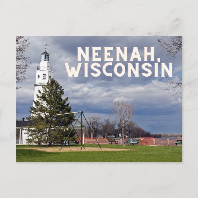 Neenah, Wisconsin Vykort (Framsida)