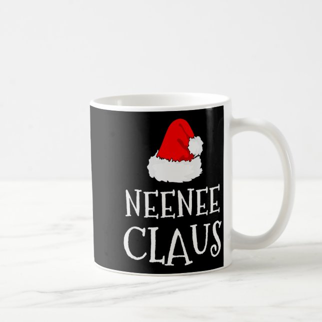 Neenee Claus Christmas Santas Pajama Family Matchi Kaffemugg (Höger)