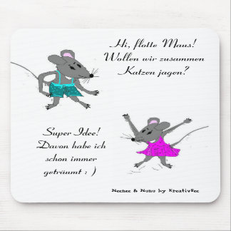 Neenee & Nunu Mäuse Mouse Pad Musmatta