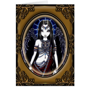 "Nefertari" egyptiskt ängelkort Hälsningskort