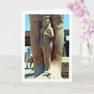 Nefertari i Karnak-templet, Luxor, Egypten Kort