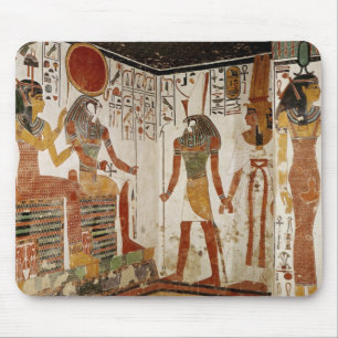 Nefertari kommas med för guden musmatta