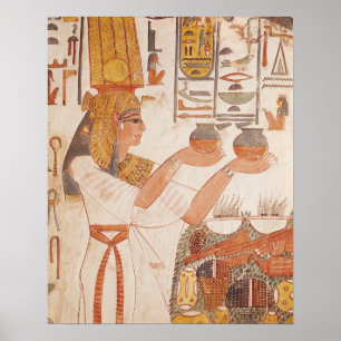 Nefertari Skapar ett erbjudande Poster