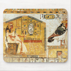 Nefertari som leker senet musmatta