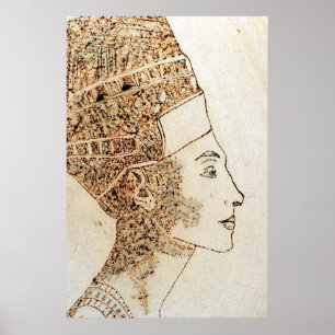 Nefertit drottning av egyptenen poster