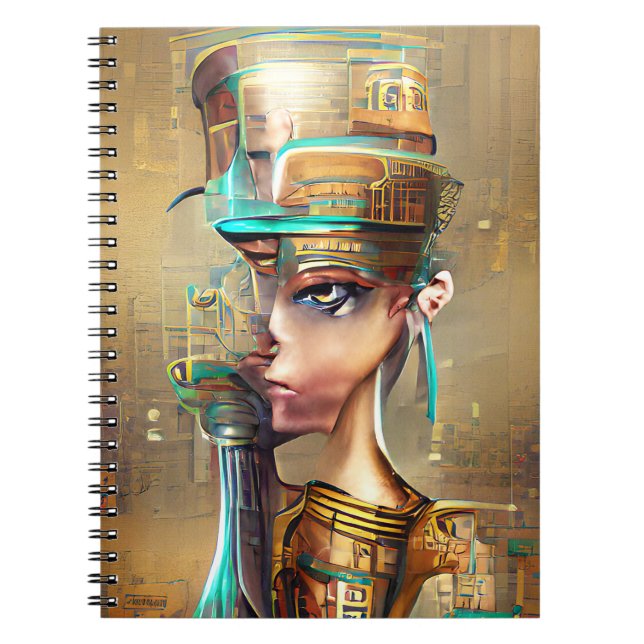 Nefertiti Anteckningsbok (Framsidan)