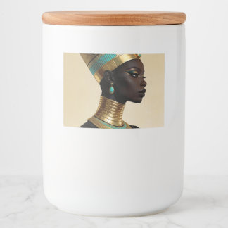 Nefertiti återvänder — forntida egyptisk afrikansk mat etiketter