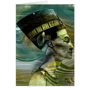 Nefertiti avslöjde hälsningskort