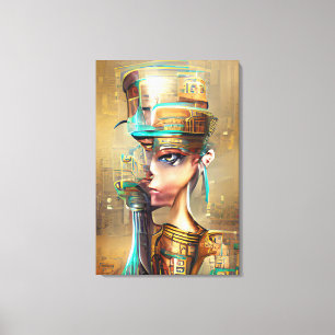 Nefertiti Canvastryck