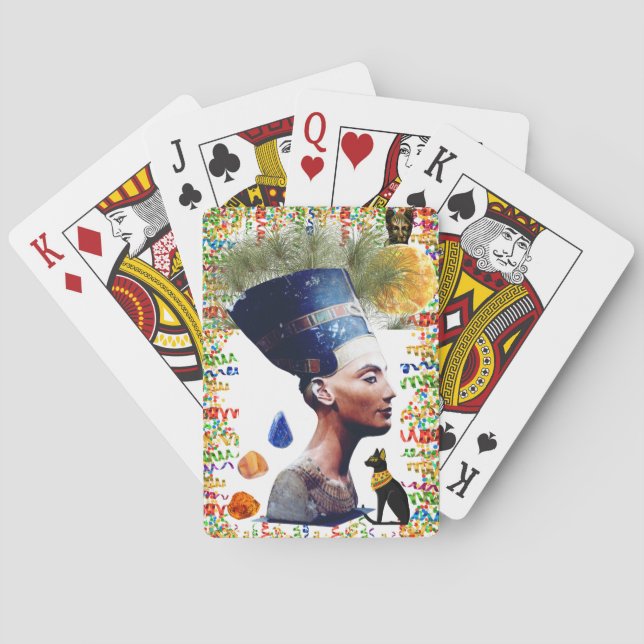 Nefertiti Casinokort (Baksidan)