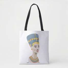 Nefertiti Colorful Porträtt Tygkasse