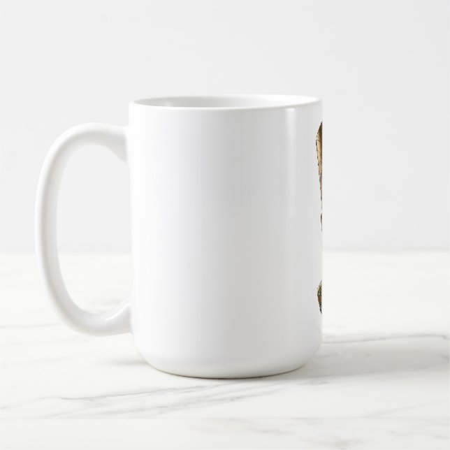 Nefertiti Gyllene Drottning Kaffemugg (Vänster)