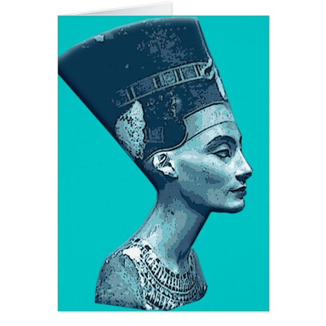 Nefertiti Hälsningskort (Framsidan)