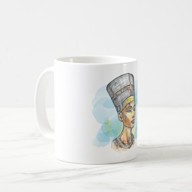 Nefertiti Kaffemugg (Framsida vänster)