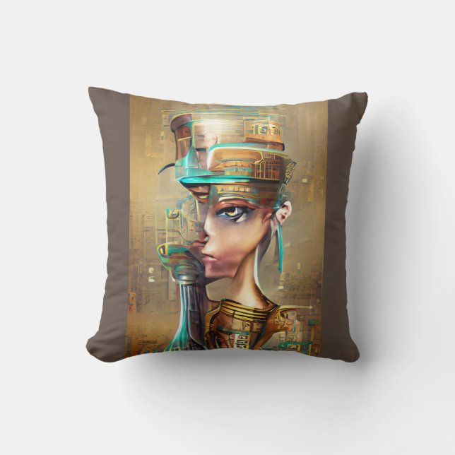 Nefertiti Kudde (Framsida)