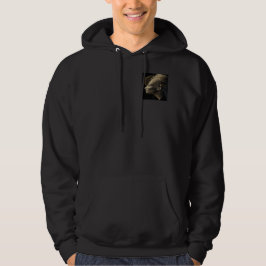 Nefertiti Modern Silhuett Linje Konst Hoodie