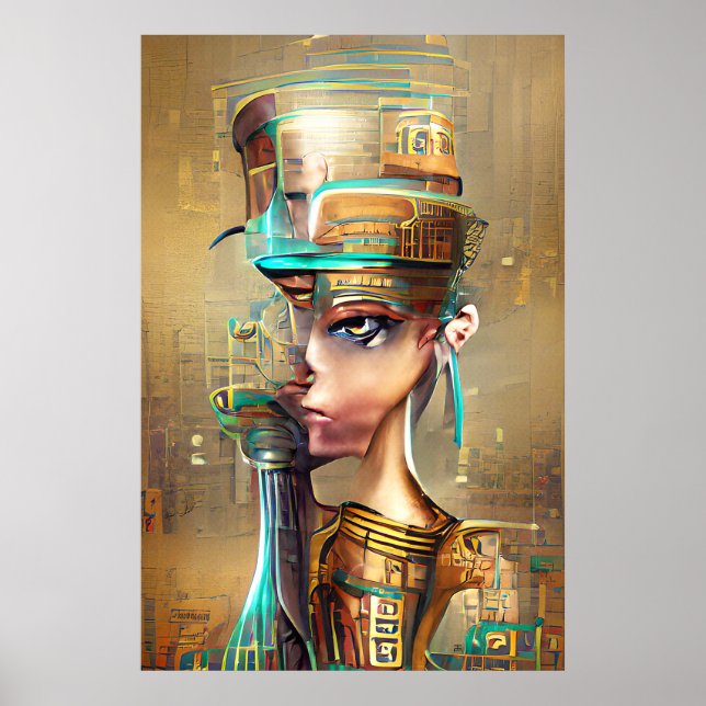 Nefertiti Poster (Framsidan)