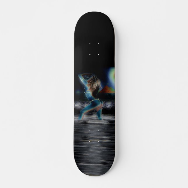 Nefertiti Skateboard Bräda 20,5 Cm (Framsida)