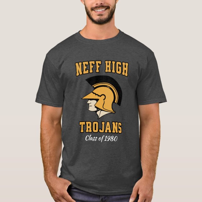 Neff High School Trojans - La Mirada t-shirt (Framsida)