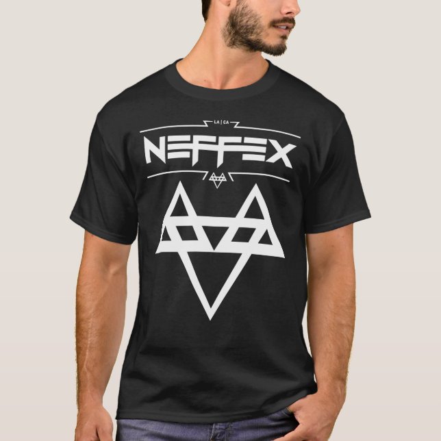 NEFFEX 2 Logo White   T Shirt (Framsida)